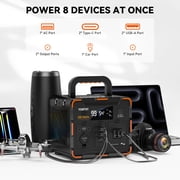 300W portable power station, 259Wh Solar Generator, RVs, hiking, and as a home emergency backup power source.
