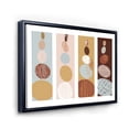 thumbnail image 3 of Designart 'Compostion Minimalistic of Organic Shaped Pebbles' Modern Framed Canvas Wall Art Print, 3 of 5
