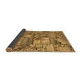 thumbnail image 2 of Ahgly Company Indoor Rectangle Abstract Brown Modern Area Rugs, 2' x 5', 2 of 4