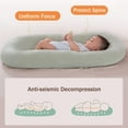 thumbnail image 6 of Boys and Girls Stretch Newborn Recliner Pillow, Baby Alphabet Recliner Pillow, Snug Removable Sofa Cushion, White, Super Soft Fit, 6 of 9