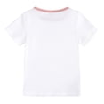 thumbnail image 5 of B91xZ Ensemble 2 Pcs Garçon T-Shirt à Manches Courtes Raglan et Shorts Imprimé Color Block 2 Pcs Tenue d'Été, Rouge Melon D\'eau 12-18 Mois, 5 of 5