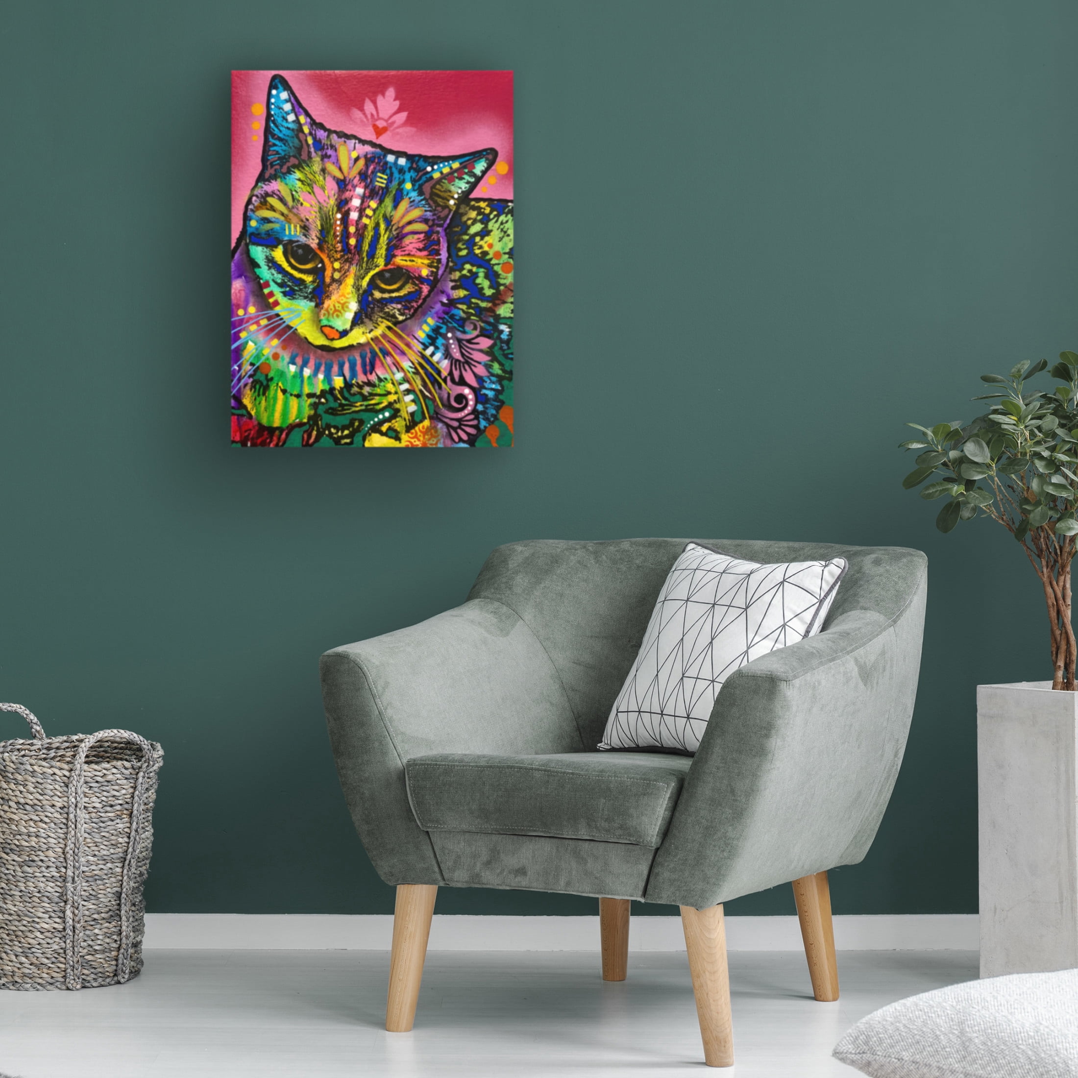 Canvas Wall Art - Dean Russo 'Am Smol' Wall Art for Living Room, Bedroom, or Office Décor by Trademark Fine Art - 35 x 47 Inches