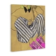 thumbnail image 2 of Stupell Industries Art Deco Crimson Thread Fashionista Canvas Art, 30 x 40, by Melissa Wang, 2 of 8