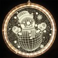 thumbnail image 2 of Cadena de luces decorativas navideñas para ventanas Luces nocturnas LED acrílicas navideñas para niños Regalos de cumpleaños de Navidad Decoración del hogar Ventanas Camino Patio Dormitorio Zhivalor OTTO-LD-221138-5, 2 of 5