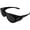 Black Smoke, variant on Escort Safety Sunglasses Blue Frame Smoke Lenses