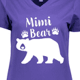 thumbnail image 4 of Inktastic Mimi Bear in White Women's V-Neck T-Shirt, 4 of 5