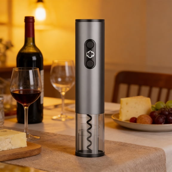 Inster Electric Wine Bottle Openers with Foil Cutter, Aerator and Vacuum Stoppers