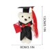 thumbnail image 4 of 8pcs Bear Bouquet Ornamentos de bricolaje DIBLES DE Oso pequeños Muñecas de graduación Regalos Bouquet Bears, 4 of 8