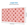 thumbnail image 2 of Sikiie Strawberries Mouse Pad, 16x29.5 Mousepad Desk Mat in Anti-Slip Rubber Mousepads Mat for Game Office Laptop Computer, 2 of 8