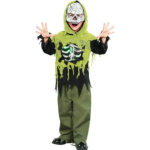 Light Up Skeleton Child Costume - Walmart.com - Walmart.com