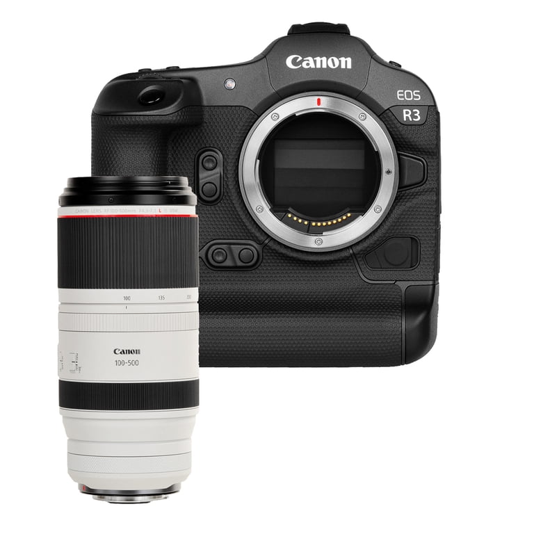 Canon EOS R3 Mirrorless Camera with 100-500mm f/4.5-7.1 L IS USM