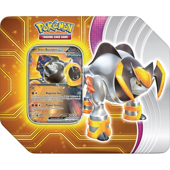 Pokémon TCG: Paradox Destinies Tin - Iron Boulder ex