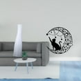thumbnail image 2 of Protector Minimalista De Pantalla De Lámpara Con Forma De Gato De Metal Para Decoración De Pared En Habitaciones De Hotel, Salas De Estar O Cualquier Espacio. Escultura Decorativa Con Forma, 2 of 8