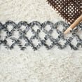 thumbnail image 6 of SAFAVIEH Casablanca Lalia Geometric Area Rug, Ivory/Dark Gray, 5' x 8', 6 of 11