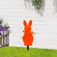 thumbnail image 4 of Qaailabf Easter Bunny Garden Stake Ornament - Whimsical Home Party Decoration - Durable Weather-Resistant Design - Perfect for Spring Celebrations and Indoor Decor - 1 Piece, 4 of 6