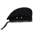 thumbnail image 3 of Nueva moda boina de lana gorra militar deportes al aire libre mantener caliente rosa, 3 of 3