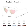 thumbnail image 3 of Lentes de Sol SOJOS Retro Vintage Estilo Ojo de Gato SJ2044 para Mujeres, 3 of 5