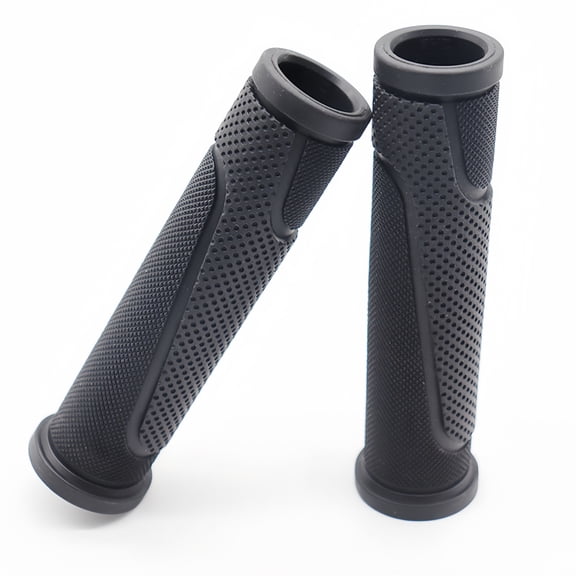 Replacement Bicycle Grips, Bike Handlebar Grips, Bike Handle Bar Wraps for Mountain, MTB, BMX, Beach Cruiser, Soft Non-Slip-Rubber Hand Grip Comfortable Ergonomic