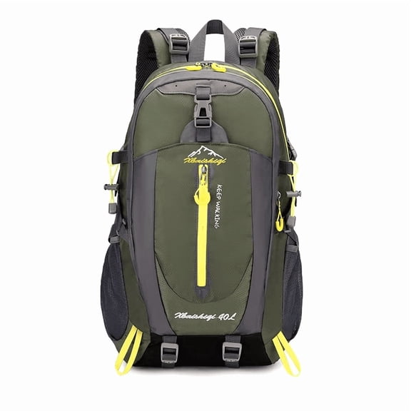 Saierfour 40 Liter Backpack, Water-Resistant Nylon Air Back Hiking Bag & Outdoor Bookbags, Lightweight Camping Rucksack for Men & Women