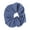 Blue, variant on Jumbo Denim Scrunchie (Two Blue)