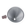 thumbnail image 4 of Filtre à Café en Acier Inoxydable Réutilisable Double Couche avec Support de Tasse (1), 4 of 8