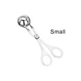 thumbnail image 3 of Meatball Maker Stainless Steel Meatballs Clip Multifunctional Food Clips Vegetable Cookie Doughs Making Home Barbecue Silver Small, 3 of 9