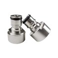 thumbnail image 1 of semfeil BLADAPT 304 Stainless Steel Sankey Keg coupler Adapter g58 Thread Ball Lock Quick Disconnect conversion Kit gas & Liquid Posts for Home Brewin, 1 of 4