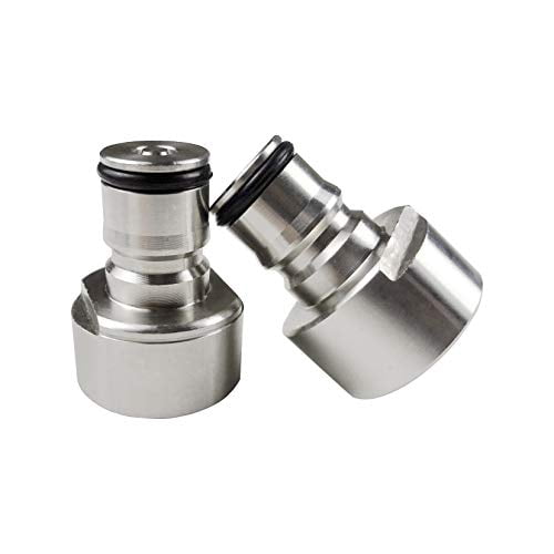 semfeil BLADAPT 304 Stainless Steel Sankey Keg coupler Adapter g58 Thread Ball Lock Quick Disconnect conversion Kit gas & Liquid Posts for Home Brewin