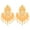 Peach Color, variant on Efulgenz Indian Traditional Earrings for Women Green Wedding Floral Crystal Kundan Dangle Earrings Faux Pearl Drop Dangling Earrings for Women