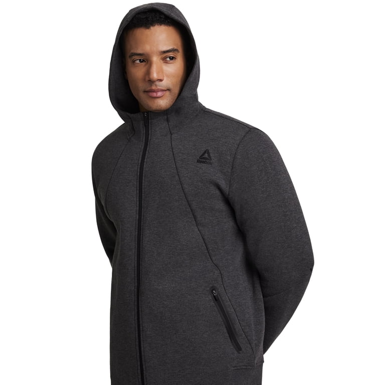 Reebok Men's Momentum Fleece Full Zip Hoodie photo 6