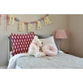thumbnail image 3 of Simply Daisy 20" x 20" Ikat Tears Decorative Throw Pillow, Dusty Rose, 3 of 4