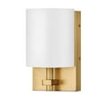 thumbnail image 2 of 41011HB Hinkley Lighting Avenue - 16W 1 LED Wall Sconce in Traditional and Transitional Style - 5.5 Inches Wide by 17 Inches High-Heritage Brass, 2 of 14