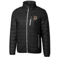 thumbnail image 2 of Men's Cutter & Buck Black Durham Bulls Rainier PrimaLoft Big & Tall Eco Insulated Full-Zip Puffer Jacket, 2 of 3