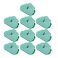 thumbnail image 3 of 10 Chip Clips Plastic Bag Clips Kitchen Bag Sealing Snack Food Storage Clamps Green YIWEI, 3 of 9