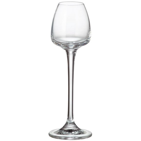 Juego de 6 Copas de Vidrio para Licor Bohemia Crystalite 70 ml