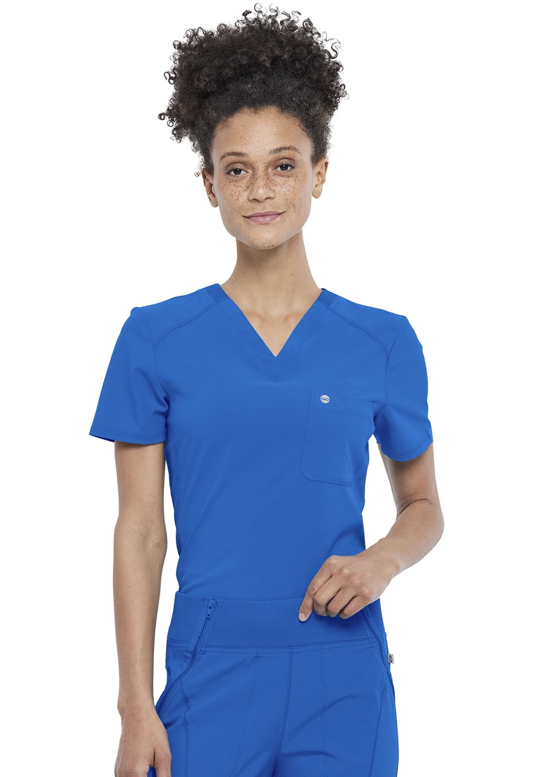 Cherokee Infinity Women's Scrubs Top VNeck CK687A
