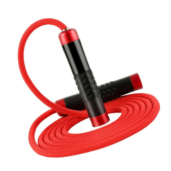 KAKOWELY 1Set Fat Loss Professional Weighted Round Jump Rope for Indoor Gym Equipment