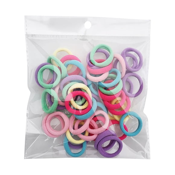 Qocolhg jusqu'à 50 % de Réduction sur les Soins Personnels et la Beauté! Boucle de Cheveux 3cm, Petite Corde, Sans Dommage pour les Cheveux, Manche en Cuir, Sans Couture, Corde, Boucle pour Serviette de Bébé, 50 Élastiques, Cadeaux pour Femmes