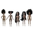 thumbnail image 3 of 5 cuerpos de muñeca desnudos para muñecas de escala 1/6 con ojos 3D, juguete infantil personalizado para armar. si, 3 of 9