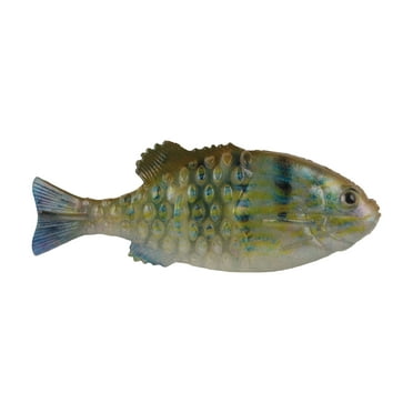 Berkley PowerBait Saltwater Gilly, 130 mm, HD Pinfish, Soft Swimbait