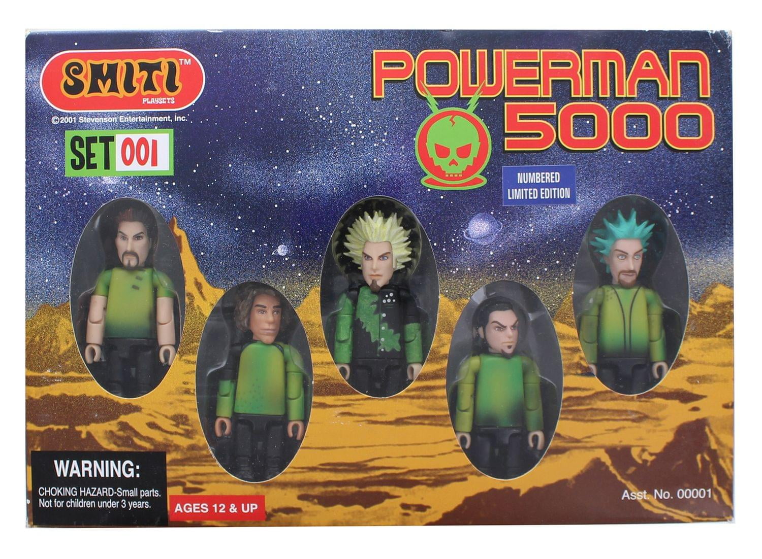 Powerman 5000 Limited Edition SMITI 3 Inch Mini Figure Set 