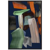 Amanti Art Sunsets in the City I Framed Canvas Wall Art Print