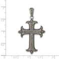 thumbnail image 3 of Sterling Silver Marcasite Cross Pendant QC5280, 3 of 4