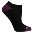 thumbnail image 2 of Fruit of the Loom Cushion Everyday No-Show Socks for Women, Black Assorted, Sizes 4-10 (10-Pack), 2 of 5