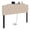 Beige, variant on Costway Headboard for Queen&Full Size Bed,Geometric Upholstered Head Board with 2AC Outlets Gray