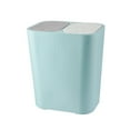 thumbnail image 1 of Kitchen Supplies Sorting Trash Can Garbage Trash Trash Can With Lid Plastic Trash Can Garbage Can With Lid Plastic Litter Boxes Trash Barrel Home Garbage Can Pp Household Wastebasket, 1 of 7
