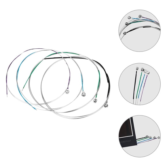 FESTFENDS 4Pcs Violin Replacement Parts Musical Instrument Accessories Assorted Color for Beginners