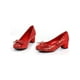 Ellie Shoes E-153 Judy 1 Talon Pailleté Chaussure Pantoufle Enfants Rouge / XL – image 1 sur 2