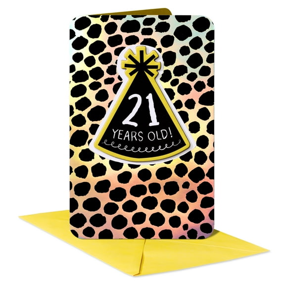 American Greetings 21st Birthday Card for Anyone (Celebrate in Style)