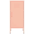 thumbnail image 3 of vidaXL Armoire de Rangement Rose 42,5x35x101,5 cm Acier, 3 of 5